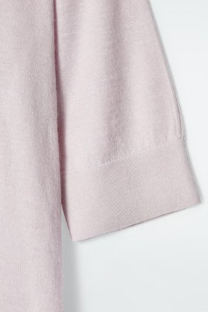 COS Women's T-Shirt In Cashmere Fine in Viola