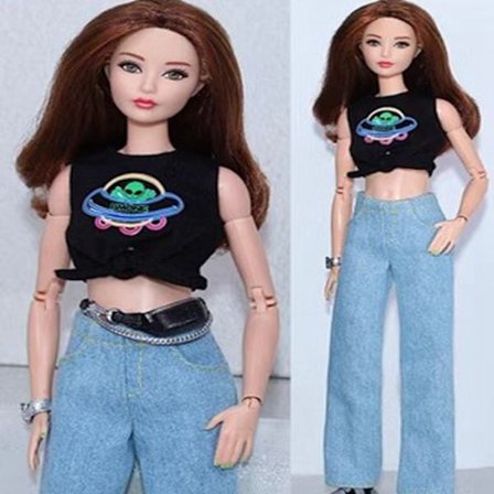 11,5" Dukker Frakke Dukke Prinsessetøj 2 2