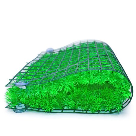 [Livlig akvariedekoration] Holdbar kunstig græsmåtte - problemfri, livlig akvariedekoration til akvarier og boligindretning