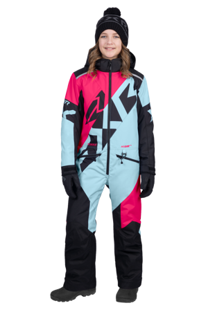 Anzug FXR Cold Cross CX 26 Kinder Maui Blau/Razz 10