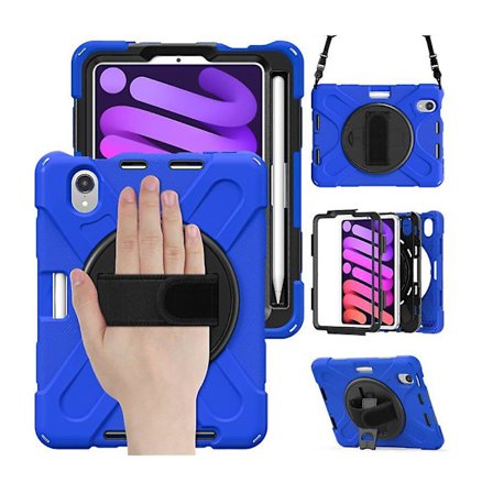 Ipad Mini 6:e generationen 2021 Skyddande bärväska med axelrem