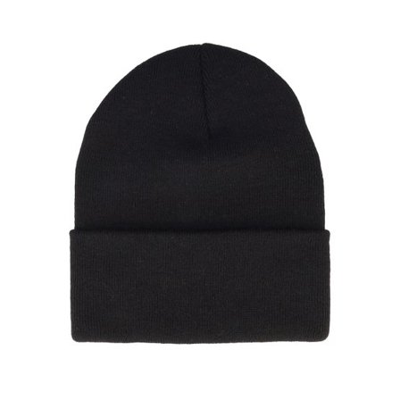 Beechfield - Svart cuff Beanie - Black Original Deep Cuff @ Hatstore