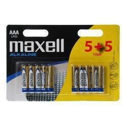 MAXELL LR03 batteri - 10 x AAA - Alkalisk