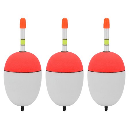 3 STK EVA Selvlysende Fiskeflåd Lysstav Skum Plastik Bobber Havfiskeri Slående Flåd 100G