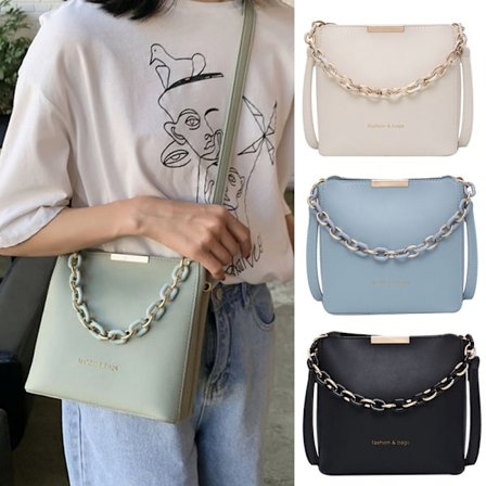 Håndvesker for kvinner Messenger Crossbody-veske grønn_yu