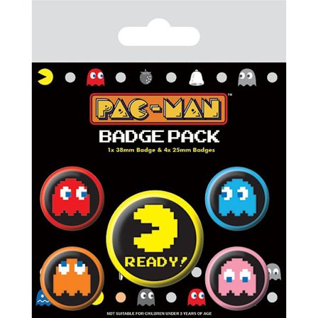 Badge Pack - Pac-Man (Pixel)
