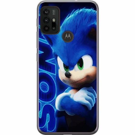 Motorola Moto G30 Mjukt Skal - Sonic The Hedgehog