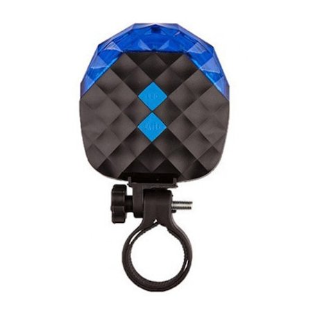 2 Laser + 5 LED 7 tilstande Super Lighting Cykling Cykel Baglygte Advarsel LED Sikkerhedslys Vandresistent Baglygter