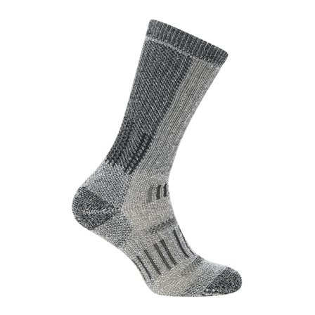 Icebreaker Mens Hike+ Mount Mid Calf, JET HTHR/Black - M