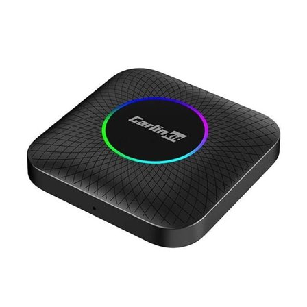 Carlinkit TBox Ambient – Android 13, langaton CarPlay & Android Auto, 4GB/64GB, LED-ambient-valaistus
