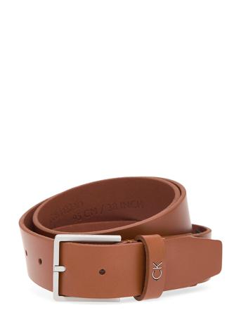 Formal Belt 3.5Cm Accessories Belts Classic Belts Ruskea Calvin Klein
