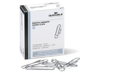 DURABLE Paper Clip Metal 100 Pc(S)
