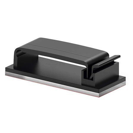 55 st självhäftande kabelklämmor, 3M självhäftande kabelklämmor