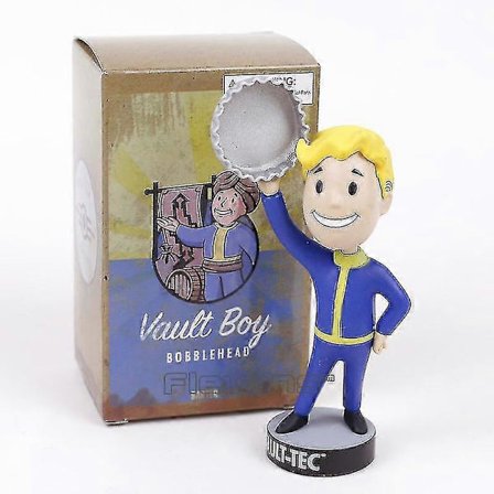 KinZon Fallout Vault Boy Bobble Head PVC Action Figur - Samleobjekt Legetøj Brinquedos