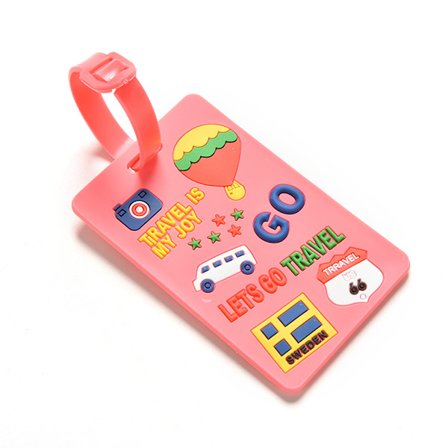 Bagageetiketter Etiketter Rem Namn Adress ID Resväska Väska Bagage