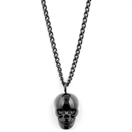 Black Skull Iconic Necklace for Men - Steel necklaces