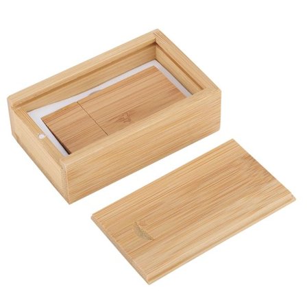 Puinen pitkä muistitikku USB 2.0 U-muistitikku (16 Gt)