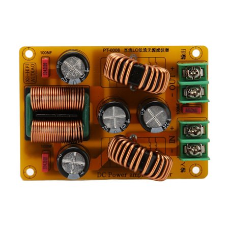 DC LC Filter Lavpas EMI Strømfilter Lavpas Passiv 20A Filtreringskort til Bilkredsløb