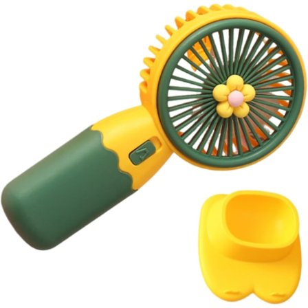 Luftkylande Fläkt Resefläkt Med Telefonhållare Liten Skrivbordsfläkt Söt USB-Fläkt ABS-Textur Lämplig För Kylning Överallt Skrivbordsfläkt