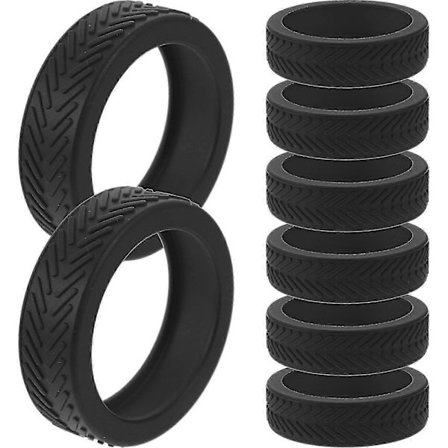 8 stk. Kuffert Hjul Dæk Gummi Bagage Caster Dæk Rejse Bagage Hjul Beskyttere