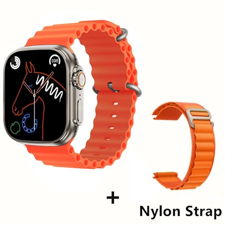 Watch 8 Ultra Smartwatch För Man Kvinna Fitness NFC Original 1:1 IWO Serie 8 BT Samtal Smartklockor För Apple Android Telefon