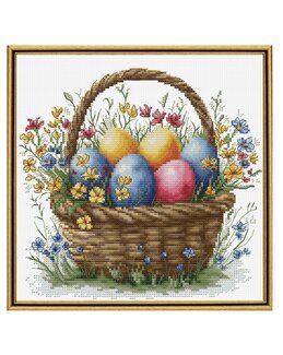 Stickpackung Bild Osternkorb - Luca-S