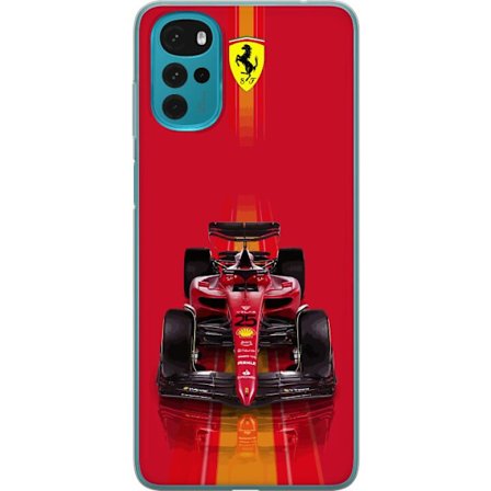 Yhteensopiva Puhelinkuori Motorola Motorola Moto G22 Ferrari Formula 1 -auto ikonisessa punaisessa muotoilussa urheilullisella tarkkuudella