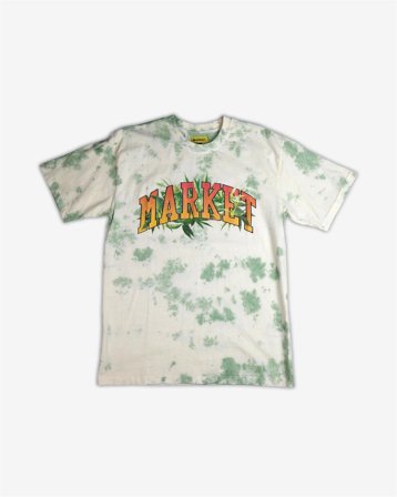 Market - Market Arc Herbal Remedy Tie-Dye T-Shirt - Green/Yellow