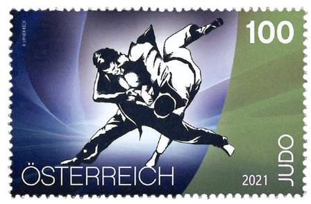 Østrig 2021 - Judo - Postfrisk frimærke