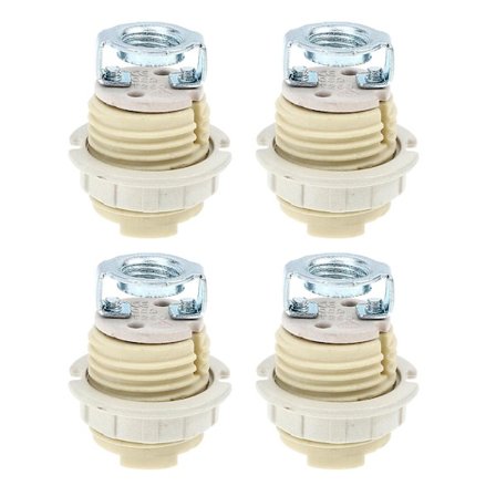 pcs E12 fatning G9 lampeholder G9 lysekrone lampeholder lampefatning udskiftning af pære stikadapter G9 keramisk lampeholder