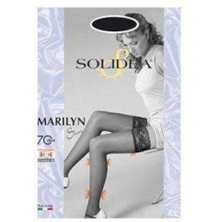 Solidea Marylin 70 Sheer Calza Autoreggente Sabbia Taglia 1 Small