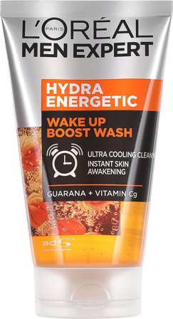 L'Oréal Paris Men Expert Hydra Energetic Wash 100 ml, Skincare, Ansigtspleje, Renseprodukter