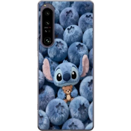 Kompatibel Mobilcover til Sony Xperia 1 IV Lady Gaga minimalistisk plakat med guitar og monokrom design