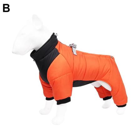 Xuejian Winter Warm Thicken Pet Dog Jacka Kappor Vattentät Hund