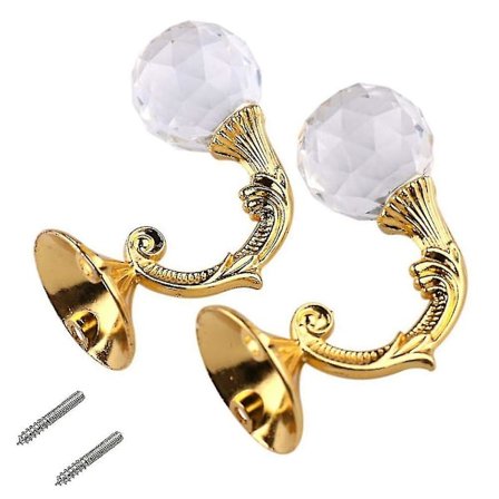 Gardinholdere Krystal Kugle Gardinbinder Gardin Krog Tilbage