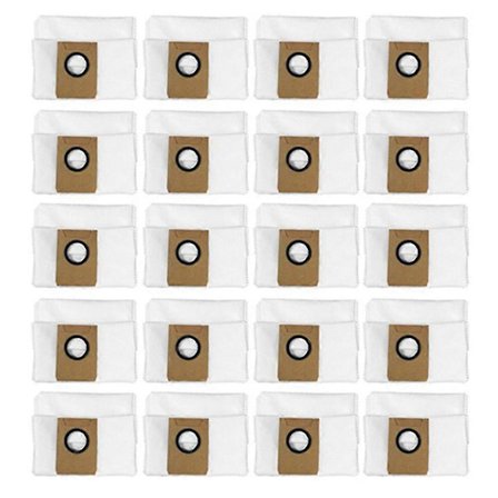 För DEEBOT X1 OMNI Robotdammsugare Högkapacitets Läcksäker Dammpåse Ersättningsdelar, 20-pack