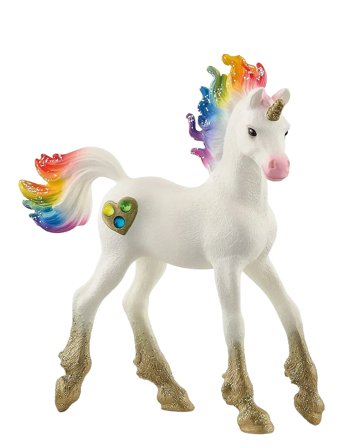 Schleich Rainbow Love Unicorn Foal Patterned Schleich