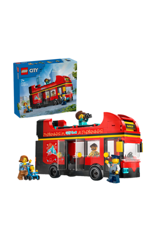 LEGO Röd Dubbeldäckare För Sightseeing 60407 Byggsatser Unisex ONESIZE