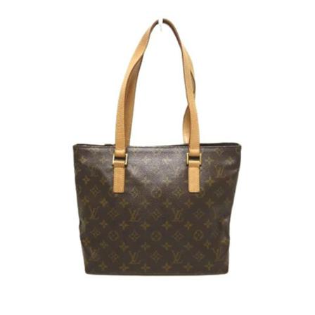Louis Vuitton Vintage, Pre-owned Cabas Piano Monogram Tote Bag Bruin, Dames, Maat:ONE Size,Canvas
