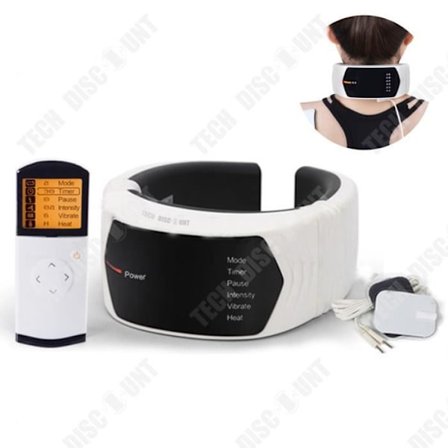 Nackmassageapparat - TD - Vit - Smart fjärrkontroll - Värme - Multifunktionell