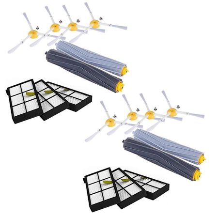 18x Varaosien sarja 800 860 865 866 870 871 880 885 886 890 900 960 966 980 - Harjat ja suodattimet