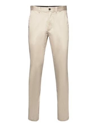 Sateen Stretch Slim Chino Beige Calvin Klein