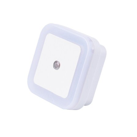 2 stk. nattlys skumringssensor, dimbar LED, stikkontakt nattlampe