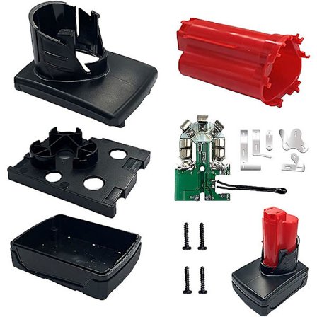 M12 12v 18v 3.0ah-6.0ah-9.0ah Akku kotelo Vaihto, Akku Rikkoutunut Muovikotelo Vaihto Rep