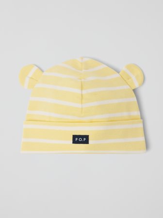 Lue stripet baby - 44 - 46 - barneklær - yellow - Polarn O. Pyret