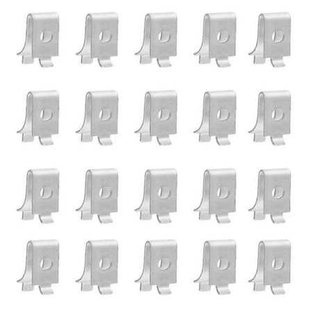 20 st Hyllklämma Skåp Hyllklämma Justerbart Hyllfäste För Butik Garage