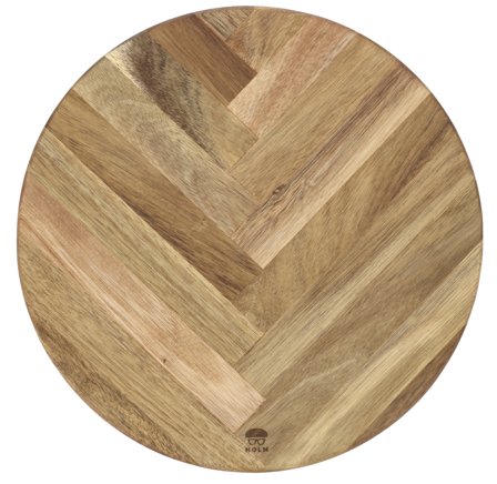 HOLM Serveringsbrett Fiskeben Rundt Ø30,5