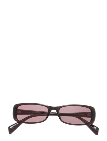 Monki Rectangular Sunglasses - Black - ONE SIZE
