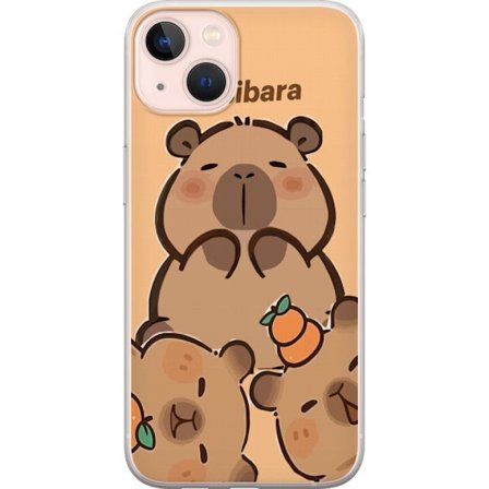 Kompatibelt Mobilskal till Apple Apple iPhone 13 mini Capybara söt figur söt trendig samlare