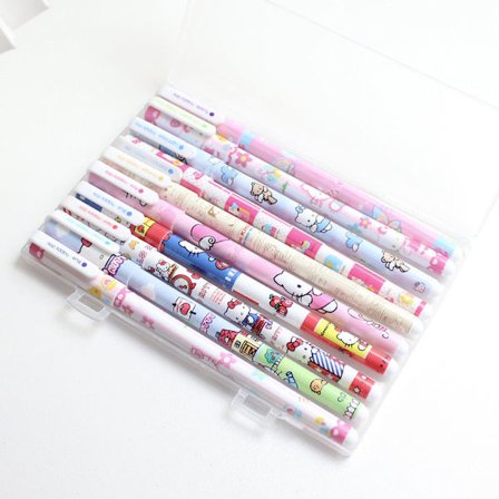 2-pack med 20 akvarellpennor, tio färger, neutral-7